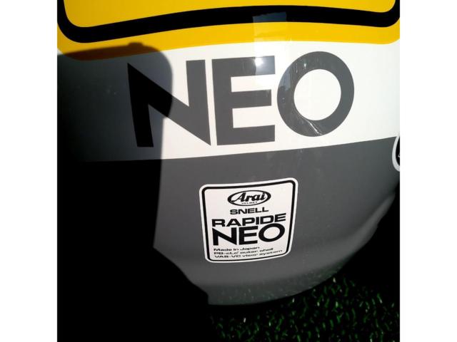 【Arai】RAPIDE NEO+【sena】J30 インカム