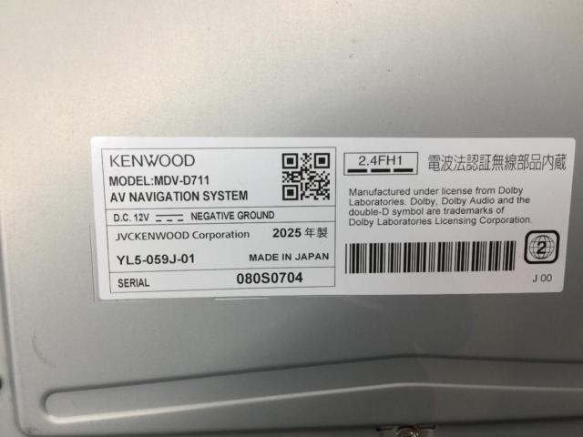 【KENWOOD】MDV-D711