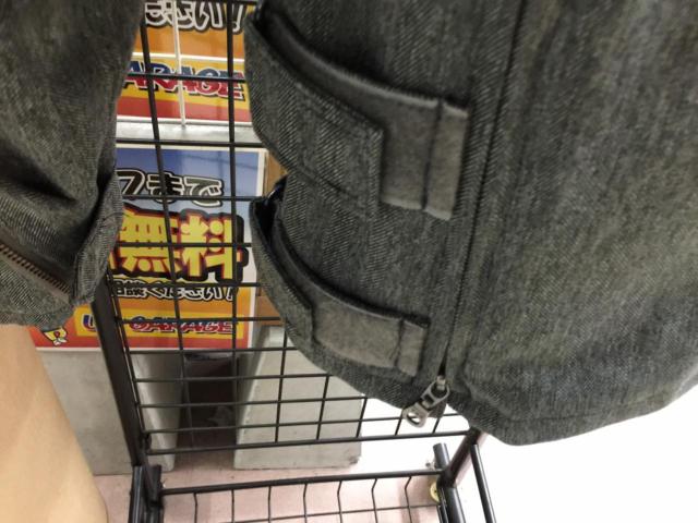 【POWERAGE】FUR ライダースジャケット