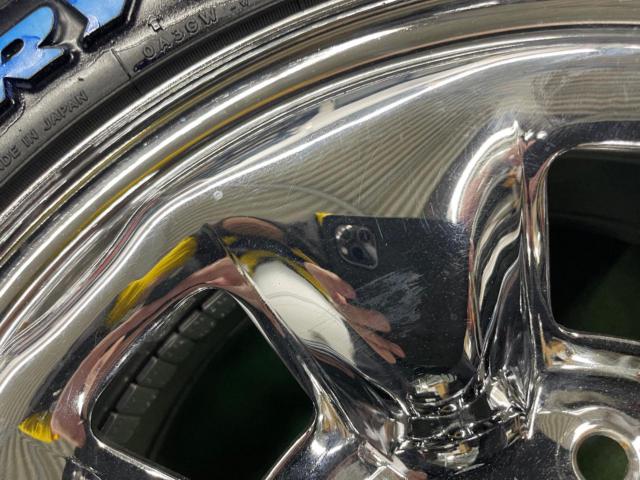 トヨタ純正(TOYOTA)  100系ハイエース純正オプションメッキスチール  + TOYO(トーヨー)  OPENCOUNTRY A/T