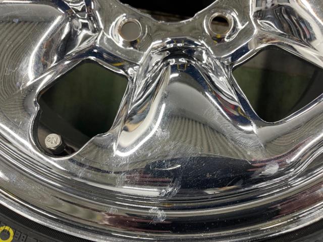 トヨタ純正(TOYOTA)  100系ハイエース純正オプションメッキスチール  + TOYO(トーヨー)  OPENCOUNTRY A/T