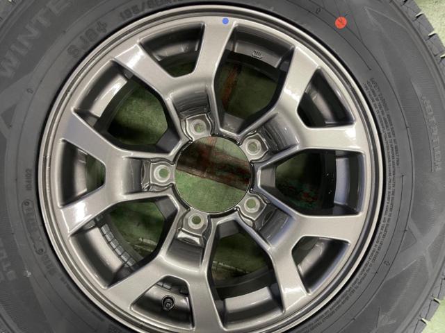 スズキ純正(SUZUKI)  ジムニーシエラ純正ホイール  + DUNLOP(ダンロップ) WINTERMAXX SJ8