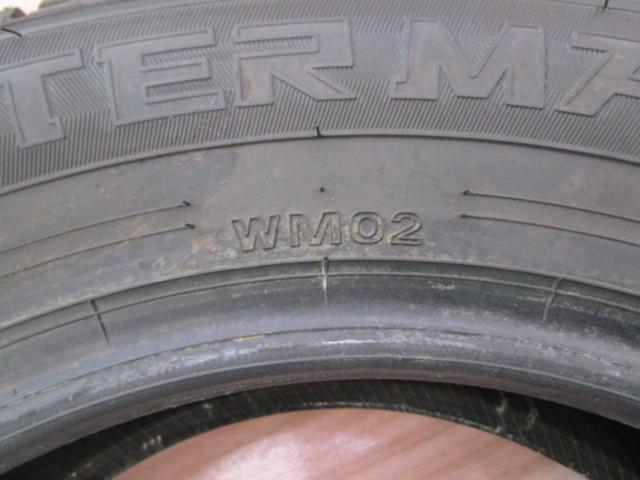 ★一度組み込み済みのタイヤになります★DUNLOP WINTER MAXX WM02(2023年製造/未走行品)