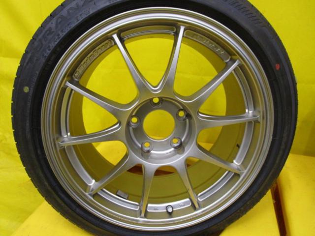 ★軽量ホイール!!★weds WedsSport SPORT TC105N + BRIDGESTONE TURANZA T002(2025年製造)