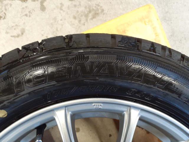 【2本】GOODYEAR(グッドイヤー) ICENAVI 7 175/65R15