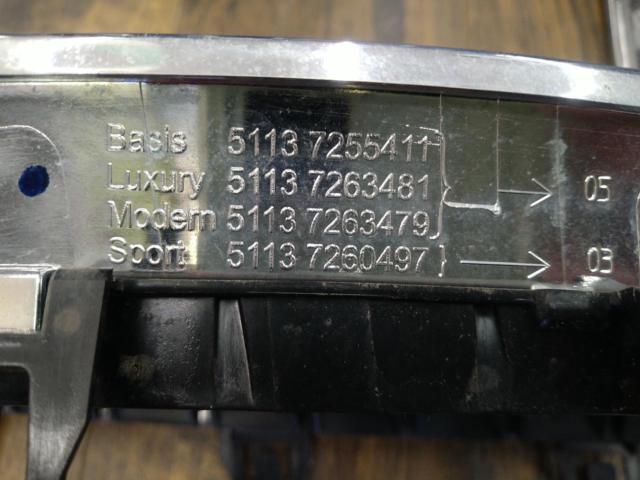 BMW
F30 system
Genuine grill
Right and left