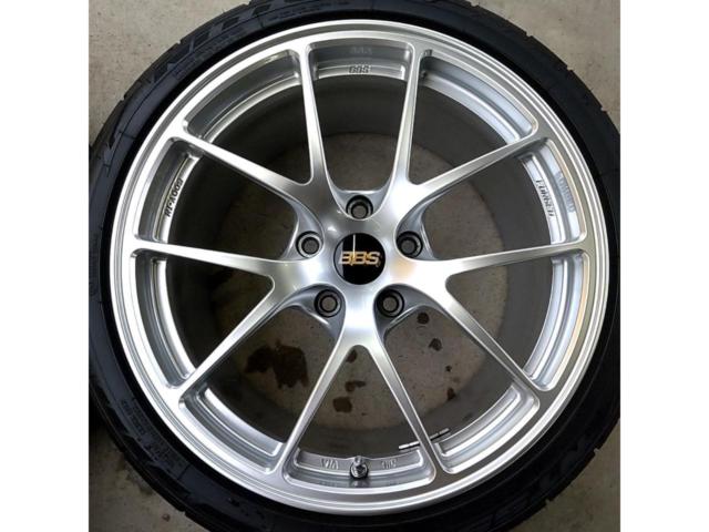 ★美品★ BBS(ビービーエス) RI-A007 / RI-A009 + NITTO NT555 G2 225/40R18 + 255/35R18 2021年製
