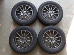 weds(ウェッズ) TEAD 12本スポーク + GOODYEAR(グッドイヤー) ICE NAVI7 185/65R15 2024年製