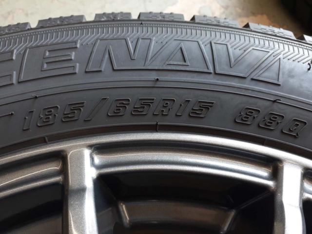 weds(ウェッズ) TEAD 12本スポーク + GOODYEAR(グッドイヤー) ICE NAVI7 185/65R15 2024年製