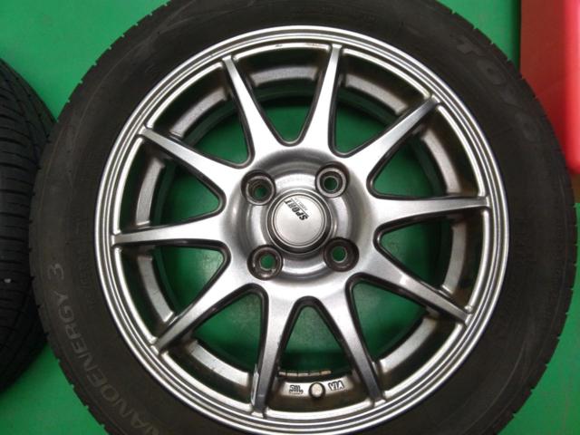 イエローハット SPORT ABELIA 10本スポーク ホイールのみ4本
