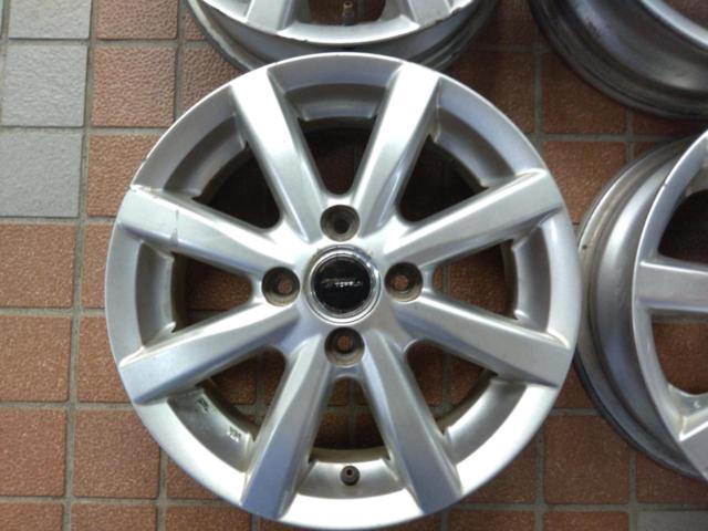 【BRIDGESTONE】 TOPRUN 7本スポーク ホイールのみ4本