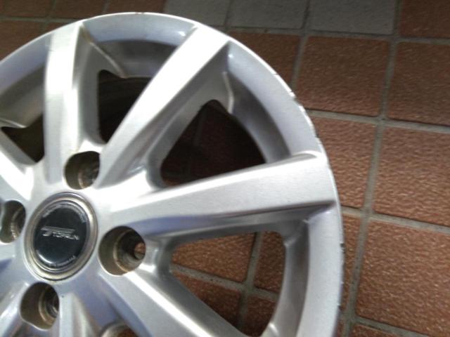 【BRIDGESTONE】 TOPRUN 7本スポーク ホイールのみ4本