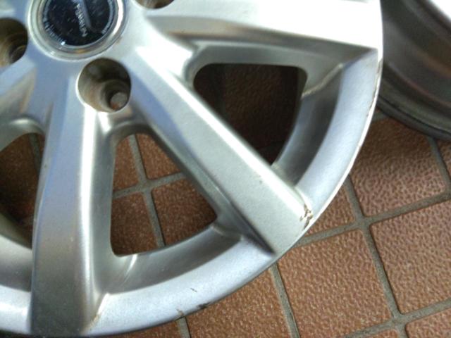【BRIDGESTONE】 TOPRUN 7本スポーク ホイールのみ4本