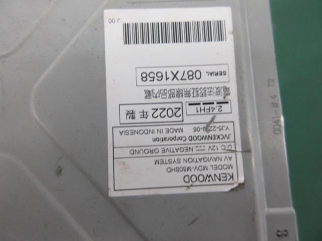 【KENWOOD】MDV-M808HD ※USBケーブル切断 ラジオアンテナケーブル切断有り