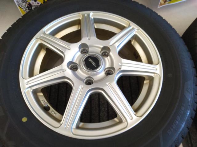【BRIDGESTONE】 TOPRUN + 【BRIDGESTONE】VRX3 195/65R15