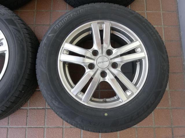 【DUNLOP】ROZEST+【BRIDGESTONE】BLIZZAK VRX3 195/65R15