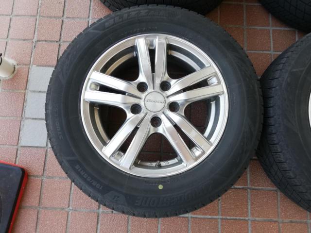 【DUNLOP】ROZEST+【BRIDGESTONE】BLIZZAK VRX3 195/65R15