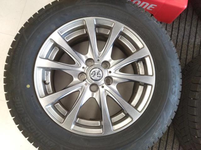 BIG WAY TRG  + BRIDGESTONE VRX3 195/65R15 平座ナット