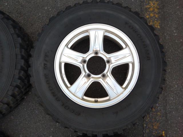 【weds】KEELER 5本スポーク + 【YOKOHAMA】GEOLANDAR M/T 195R16 104/1020 6PR