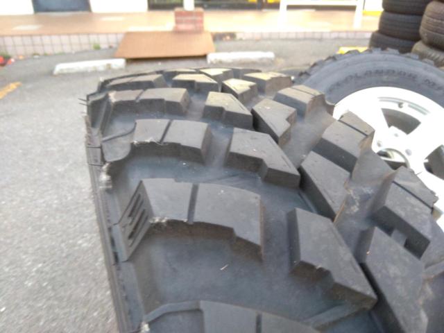 【weds】KEELER 5本スポーク + 【YOKOHAMA】GEOLANDAR M/T 195R16 104/1020 6PR