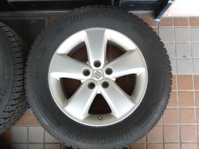 【スズキ純正】 エスクード純正ホイール + 【BRIDGESTONE】DM-V3 225/65R17