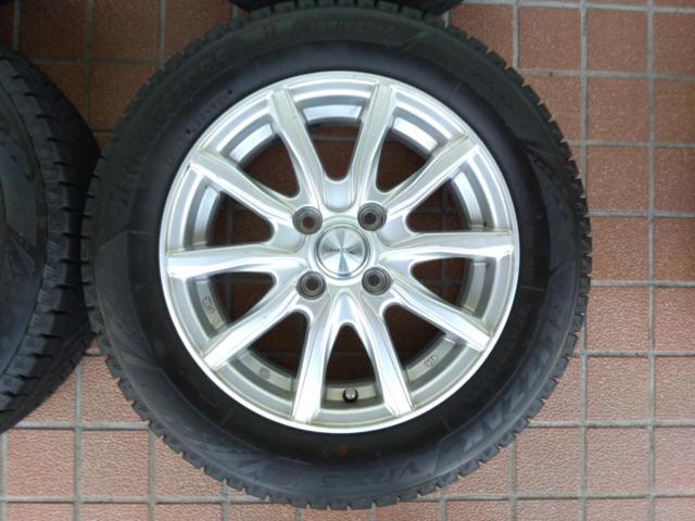 【weds】JOKER 10本スポーク + 【BRIDGESTONE】BLIZZAK VRX 3 165/65R14