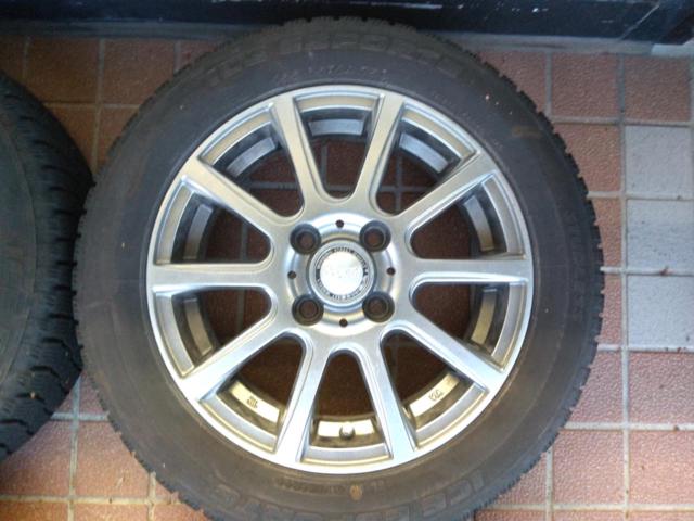 WINNING STREET WEELS 10本スポーク + ICE ESPORTE 155/65R14
