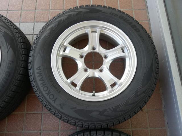 【weds】KEELER FORCE+【YOKOHAMA】iceGUARD SUV G075 175/80R16
