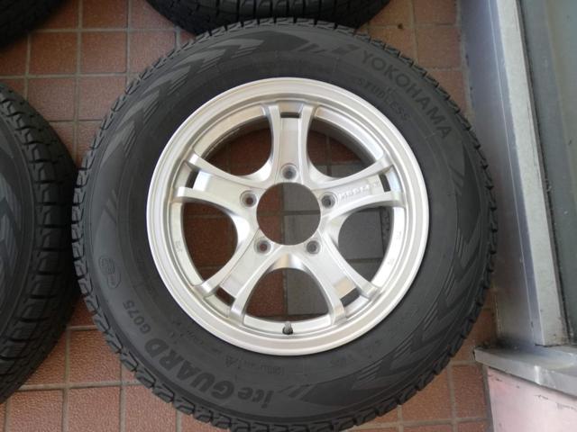 【weds】KEELER FORCE+【YOKOHAMA】iceGUARD SUV G075 175/80R16