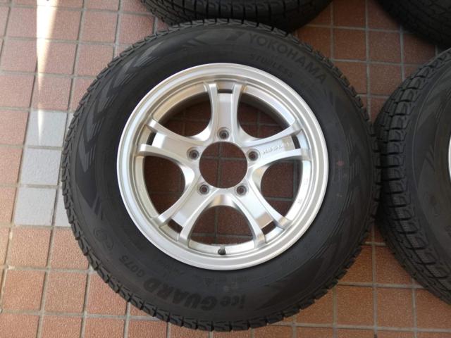 【weds】KEELER FORCE+【YOKOHAMA】iceGUARD SUV G075 175/80R16