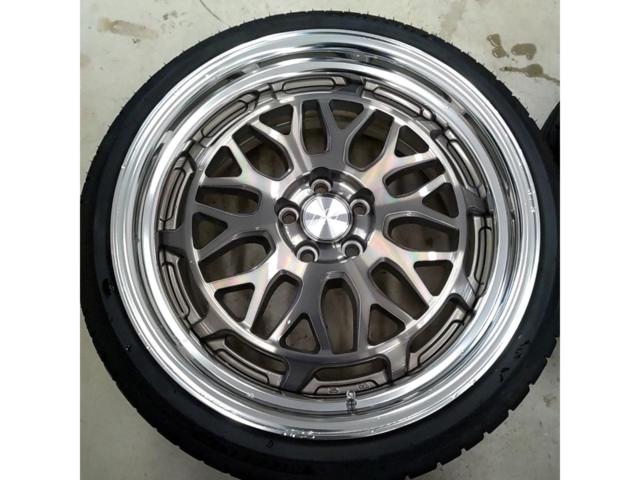 ☆30/50プリウス カスタムサイズ☆ WORK(ワーク)  SMX  + MICHELIN(ミシュラン) FINALIST 595EVO