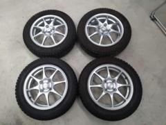 【2本モデル/年式違い】TOKYO SHARIN TSA-01 LIMITED + BRIDGESTONE BLIZZAK VRX2 + ICE PARTNER2 155/65R14
