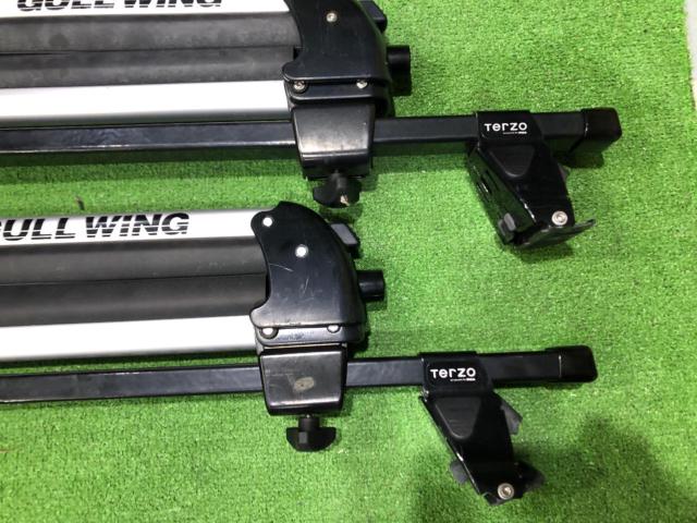 【TERZO】GULLWINGボードキャリア + ダイレクトレール用フット EFDRX+バー 使用車種:エクストレイル T32