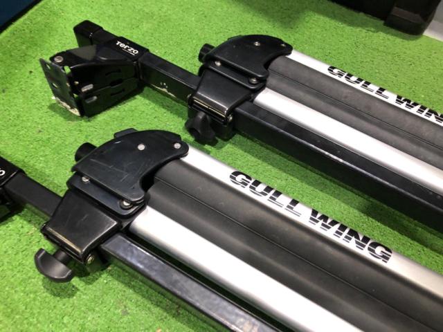 【TERZO】GULLWINGボードキャリア + ダイレクトレール用フット EFDRX+バー 使用車種:エクストレイル T32
