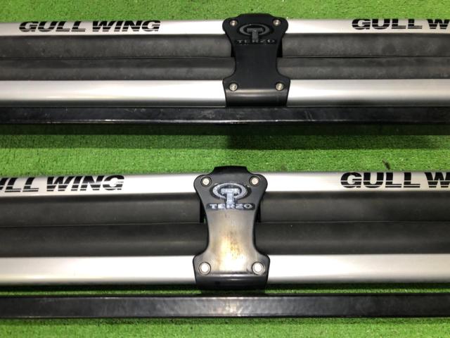 【TERZO】GULLWINGボードキャリア + ダイレクトレール用フット EFDRX+バー 使用車種:エクストレイル T32