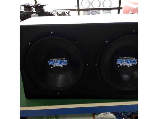 【MAVERICK】 12インチ(30cm) 2発  ウーハーBOX付