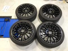 Carlsson 1/16 RSR GT Black Edition+ Hankook Ventus S1 evo 前後違いセット