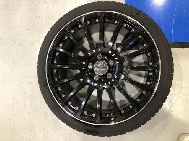 Carlsson 1/16 RSR GT Black Edition+ Hankook Ventus S1 evo 前後違いセット