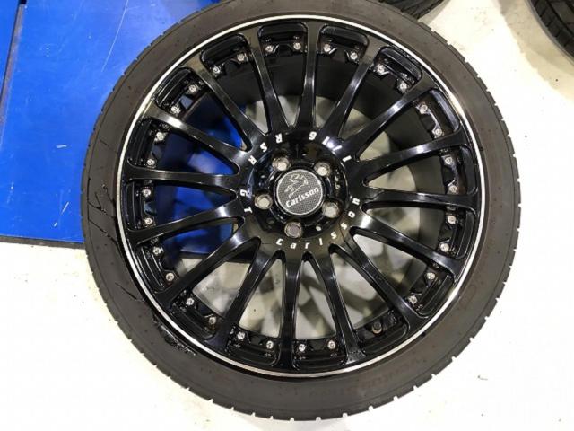 Carlsson 1/16 RSR GT Black Edition+ Hankook Ventus S1 evo 前後違いセット