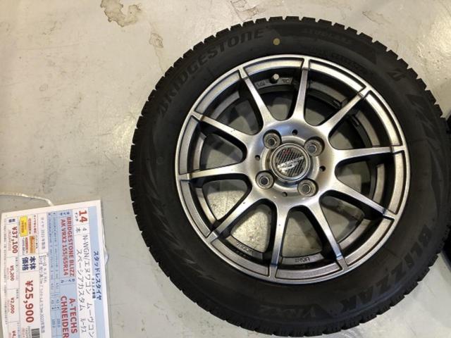 A-TECH SCHNEIDER+BRIDGESTONE BLIZZAK VRX2 4本
