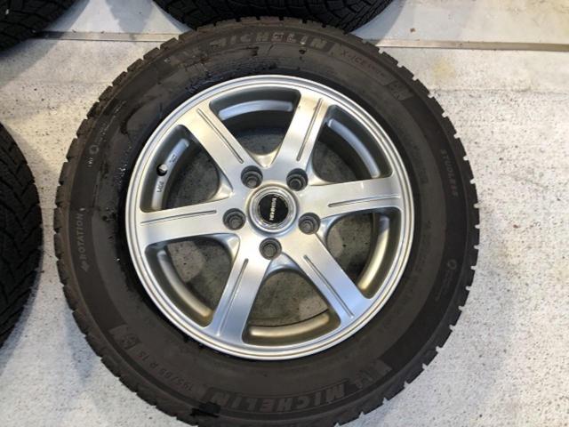【BRIDGESTONE(ブリヂストン)】BALMINUM(バルミナ) GR6 (5HOLE)+【MICHELIN】X-ICE SNOW