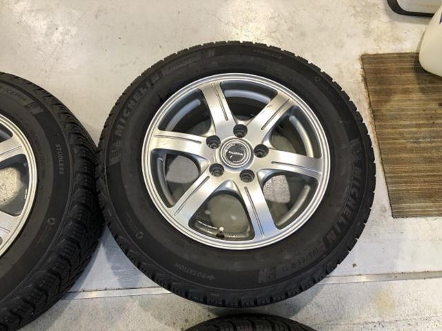 【BRIDGESTONE(ブリヂストン)】BALMINUM(バルミナ) GR6 (5HOLE)+【MICHELIN】X-ICE SNOW