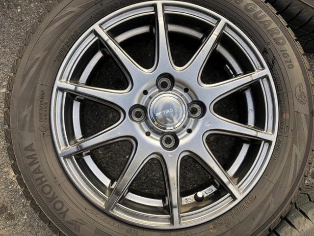 【その他】TIRO 10本スポーク+【YOKOHAMA】iceGUARD iG70 155/65R14
