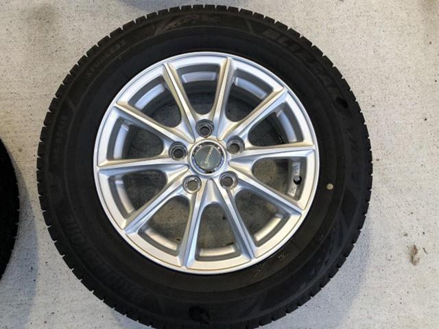 BRIDGESTONE ECO FORME SE-15+BRIDGESTONE BLIZZAK VRX3 4本