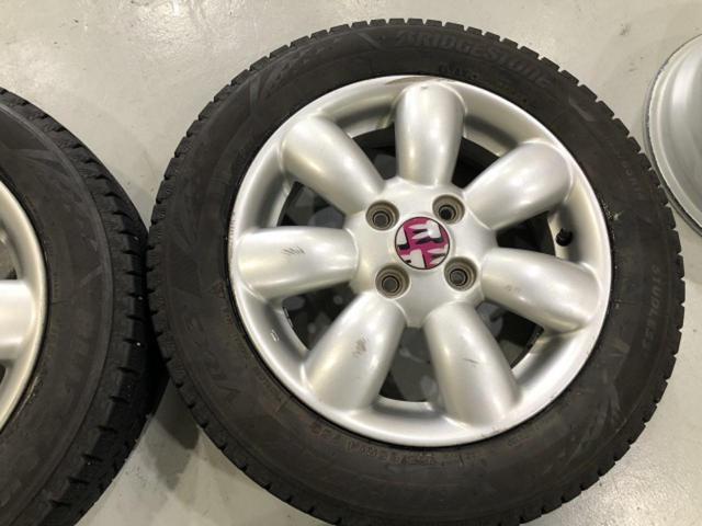 スズキ純正(SUZUKI)  ラパン純正  + BRIDGESTONE(ブリヂストン) BLIZZAK VRX3 4本