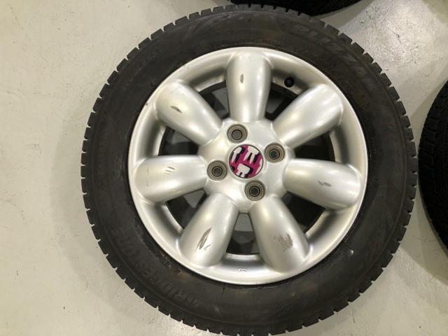 スズキ純正(SUZUKI)  ラパン純正  + BRIDGESTONE(ブリヂストン) BLIZZAK VRX3 4本