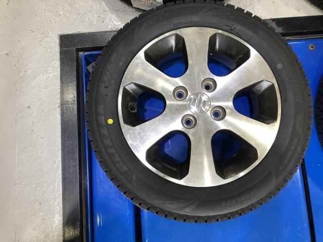 スズキ純正(SUZUKI)  ワゴンR純正  + BRIDGESTONE(ブリヂストン) BLIZZAK VRX3 4本セット