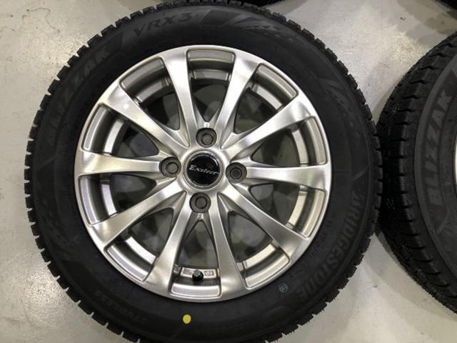 HOT STUFF(ホットスタッフ) Exceeder(エクシーダー) E03  + BRIDGESTONE(ブリヂストン) 【別倉庫在庫品】【BRIDGESTONE】 BLIZZAK VRX3