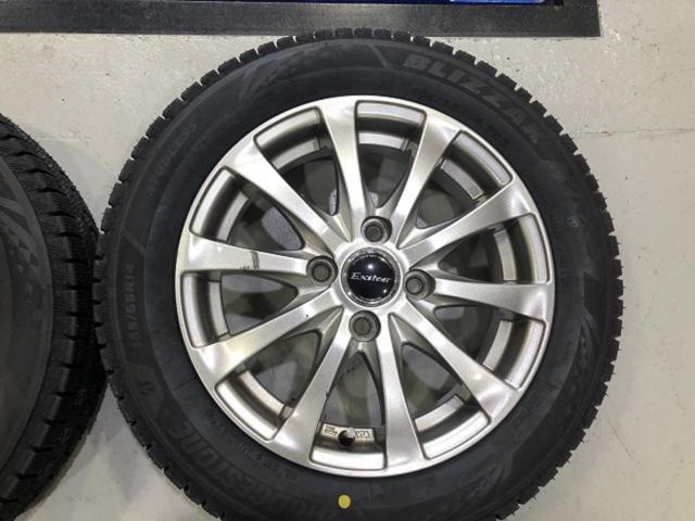 HOT STUFF(ホットスタッフ) Exceeder(エクシーダー) E03  + BRIDGESTONE(ブリヂストン) 【別倉庫在庫品】【BRIDGESTONE】 BLIZZAK VRX3