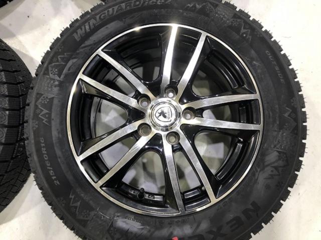 BROOK  + NEXEN(ネクセン)/ROADSTONE NEXEN(ネクセン) WINGUARD ice2 215/60R16 95T 4本